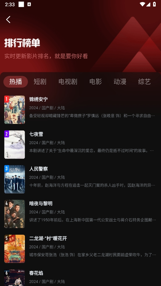 一起看tv排行榜单